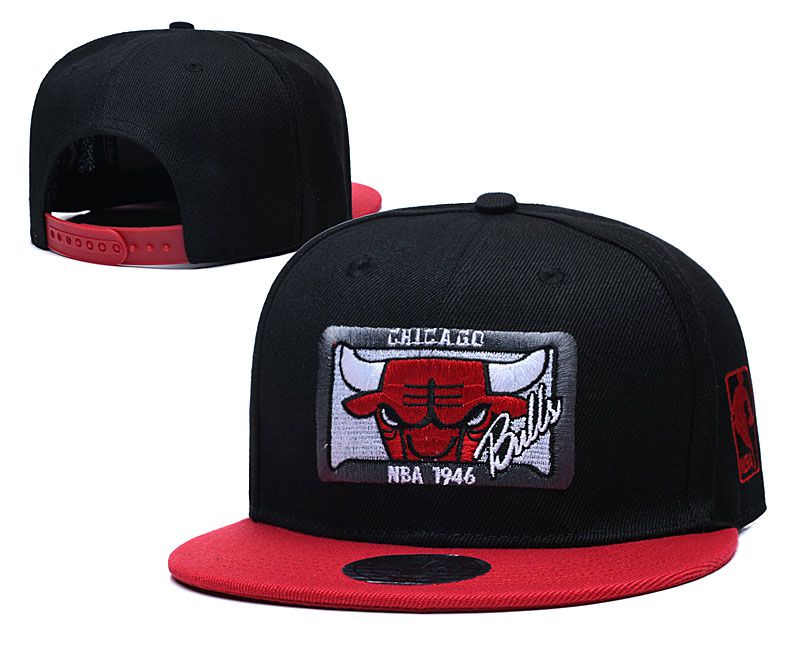 2020 NBA Chicago Bulls Hat 202011912->nba hats->Sports Caps